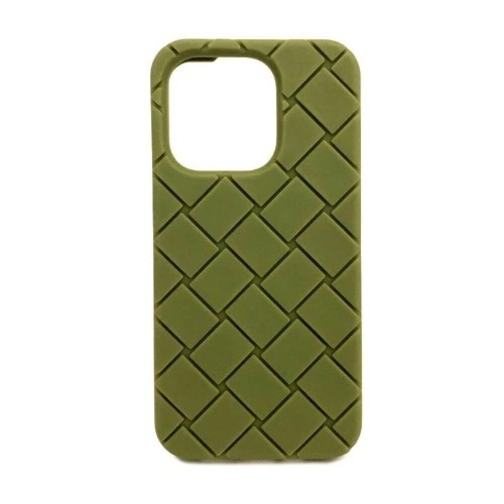 EGA Bottega Veneta Intrecciato Rubber Silicone Cell Phone Case/5BK0116